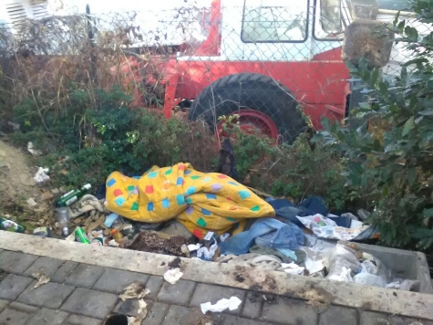 azione antidegrado di questa mattina