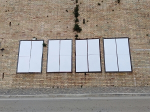 L’artista Andrea Astolfi sbianca la città di Atri