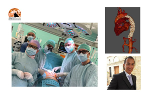 L'équipe che ha eseguito l'intervento