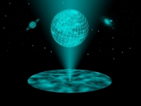 Universo olografico come una carta di credito