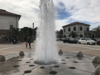 Pescara, fontana di Piazza Le Laudi torna a zampillare!
