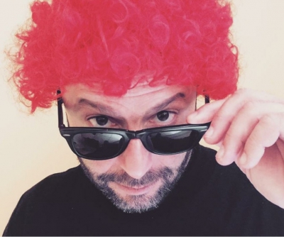 Simone Pavone è il pagliaccio Mozzarella