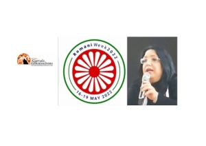 L’Attivista Giulia DI Rocco a Bruxelles per la settimana Romanì 2022