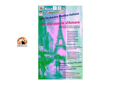 OPI/Orchestra Poetica Italiana “Mi dici parole d’Amore”