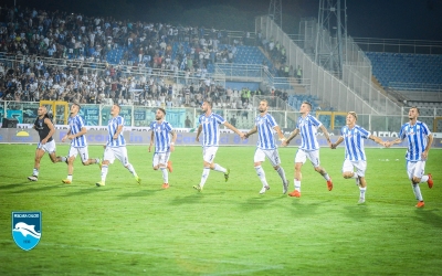 La squadra del Pescara calcio