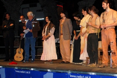 Guanciale, Cavuti e Michele Placido in Fontamara
