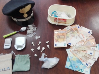 Montesilvano. Arrestato pusher con 5 grammi di coca