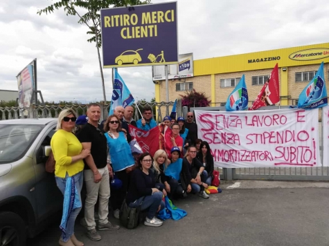 Mercatone Uno. La solidarietà di Marinucci