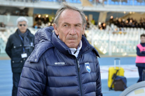 Zdenek Zeman, per la terza volta sulla panchina del Pescara