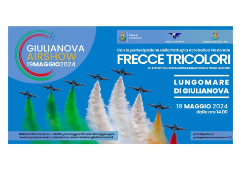 Giulianova previste 100mila persone per le frecce tricolore