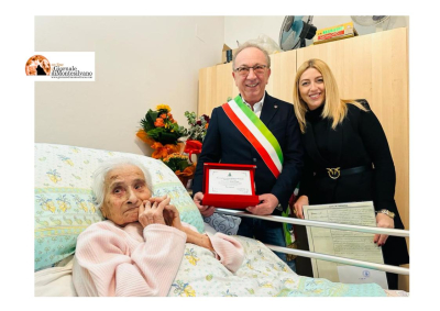 Manoppello festeggia le cento candeline di Antonietta Di Cristoforo