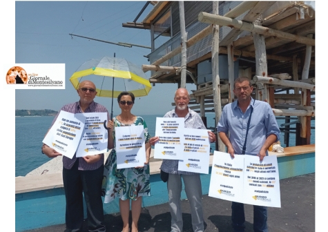 Clima e politiche inattuate, flashmob a San Vito