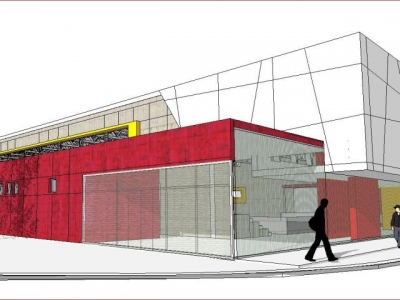il progetto del pattinodromo a Montesilvano.