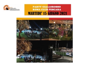 Montesilvano. Partita di calcetto e party giallorosso a favore del AGBE