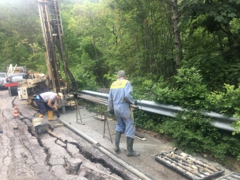 Pescara. Strade provinciali interne devastate dalle bombe d'acqua