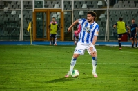 Riccardo Maniero, autore del secondo gol biancazzurro