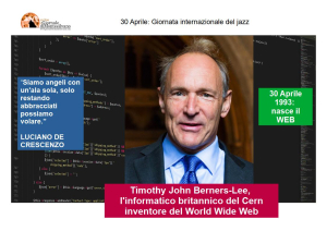 30 Aprile: nasce il web, sarà gratis per tutti
