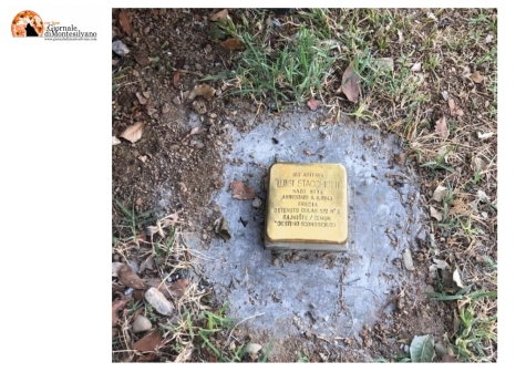 Giulianova, pietra di inciampo alla memoria dell’artigliere Luigi Stacchiotti