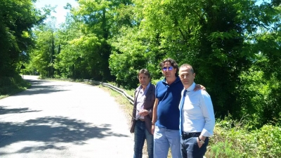 Picciano, consegnati i lavori per il rifacimento della Strada Provinciale n. 3. Costo:85.000,00 euro