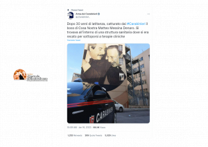 Arrestato il boss dopo 38 anni. "Mi chiamo Matteo Messina Denaro"