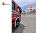 Popoli/incidente sul lavoro, braccio incastrato nell'impastatrice. Intervento dei pompieri
