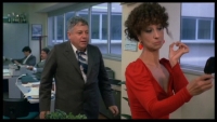 Paolo Villaggio e Anna Mazzamauro, alias Fantozzi e Sig.na Silvani 