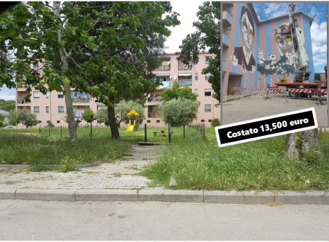 il parco di via Rimini