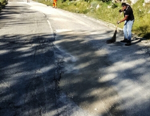Penne. Riaperta la strada provinciale a Rigopiano