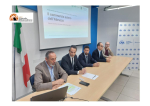 Abruzzo, nel primo semestre di quest’anno il miglior saldo commerciale dal 2020