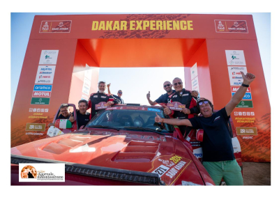 Dakar, fondo classifica per fratelli aquilano Totani