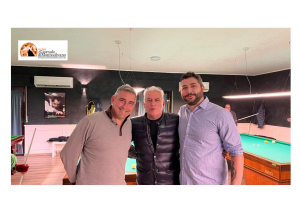 Andrea Quarta  il "Maradona" del biliardo ﻿ospite al CUE CLUB di Scafa