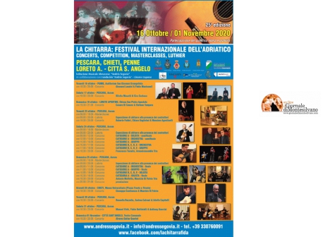 Pescara. The Guitar international Adriatic Festival n.25