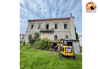 Montesilvano. Ruspe a Villa Delfico