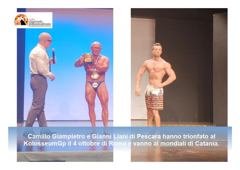 Camillo Giampietro, 68 anni, e Gianni Liani, 47 anni. 