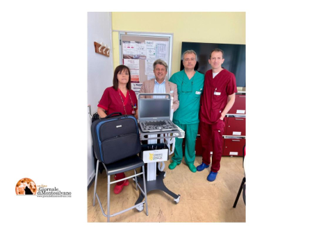 Consorzi Agrari d'Italia dona un ecocardiografo portatile all'Ospedale San Massimo di Penne
