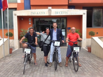 Montesilvano, una bici per Maragno.