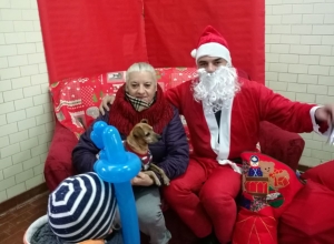 Babbo Natale arriva in canile