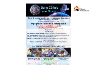 Ingegneria Biomedica Aerospaziale. Primo corso d’Europa in alla “d’Annunzio”