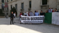 la protesta di oggi