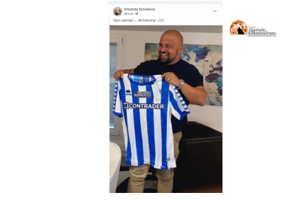 Serraiocco sponsor del Pescara calcio Delfino