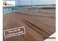 pontile, foto di repertorio de 22 settembre 2020