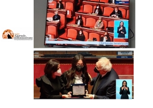 Gli studenti del Liceo di Città Sant’Angelo premiati in Senato in diretta su RA12