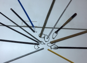 le armi degli ultras trovate dai Carabinieri