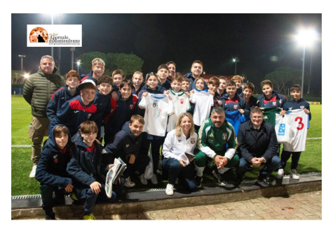 Coverciano, Gattuso incontra i giovani calciatori aquilani