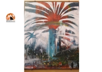 Murales ad Atri. “Inflorescence – la natura mentre si riprende la città” di Abraham Sidney Ofei Nkansah