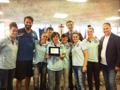 La squadra Montesilvano C5 femminile