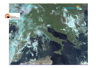 Precipitazioni a carattere sparso, più probabili sulle zone interne