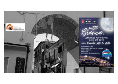 Pianella pronta al gran finale dell’estate 2025 con la Notte Bianca