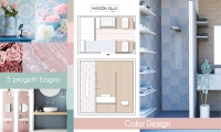 Mason Elle. Il nostro progetto per un bagno color-design