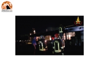 Spoltore, grosso incendio in un ristorante nella notte
